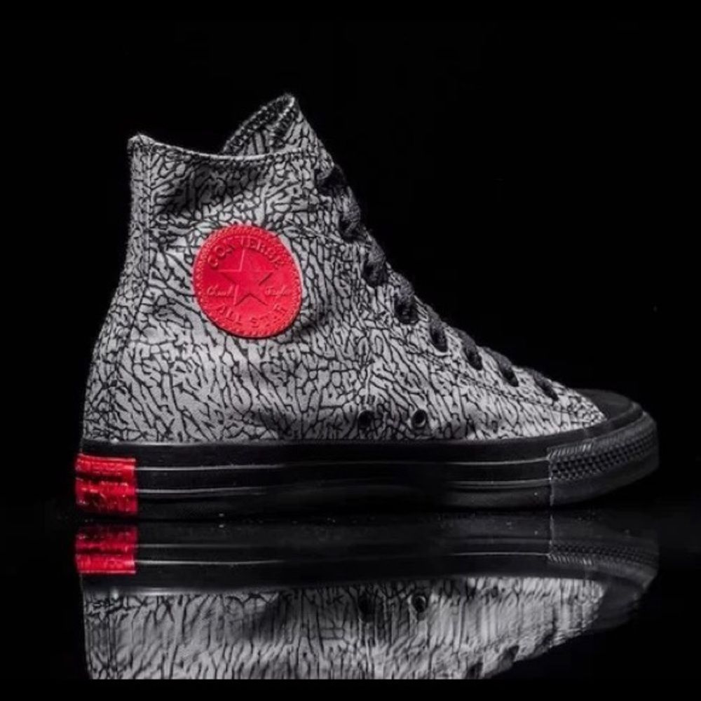 Converse x Shoe Palace All Star Hi Black 155053C 23rd Anniversary Womens Sneaker